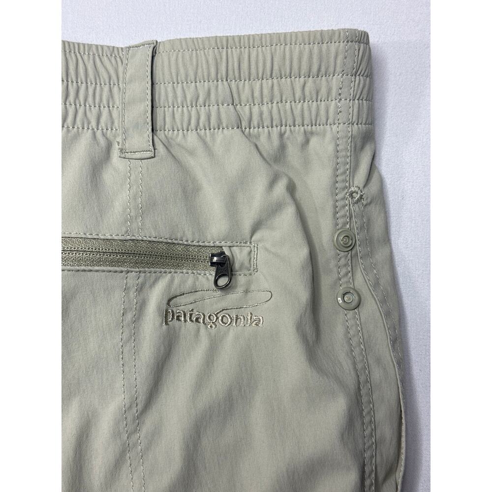 Patagonia Men's Tropical Flats Khaki Outdoor Pants - Size XL (37x26.5) - Picture 4 of 5